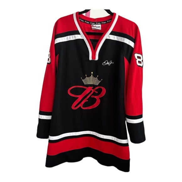 NASCAR Vintage Y2K Winners Circle Dale Earnhardt Jr Bud Racing Jersey Size XL - Picture 1 of 7